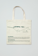 Load image into Gallery viewer, Narwhal tote bags
