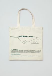 Narwhal tote bags