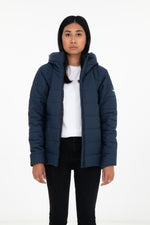 Load image into Gallery viewer, Women Puffer Jacket - Navy
