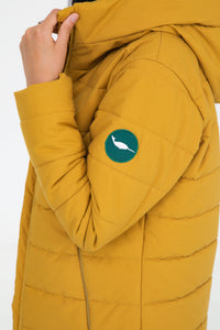 Women Puffer Jacket - Cumin