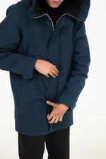 Load image into Gallery viewer, Men Parka - Navy
