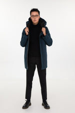 Load image into Gallery viewer, Men Parka - Navy
